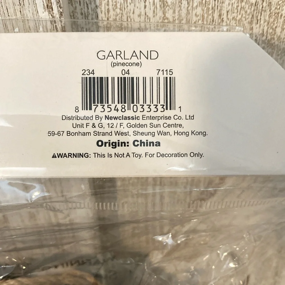 Target BP Pinecone Garland